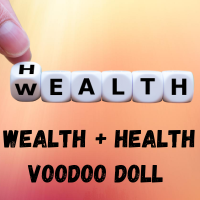 Wealth and Health Luck Voodoo Doll
