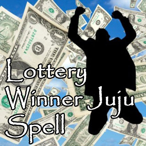 The Lottery Winner Juju Spell stops you from wasting lottery dollars and creates positive energy for big winning luck and numbers
