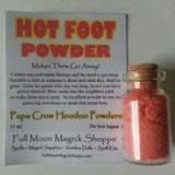 Hot Foot Powder is a powerful way to make people go away, guests, lovers, coworkers, bosses.