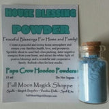 House Blessing Hoodoo Powder banishes negative energy, prevents bad vibrations, and makes a happy home.
