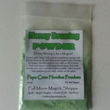 Money Drawing Hoodoo Powder attracts cash, makes gambling winning energy, and causes windfalls.