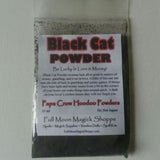 Black Cat Powder is perfect for turning luck from bad to good in gambling, money matters, and romance.