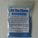 As You Please Hoodoo Powder allows you to get away with things, control others, make them please you.