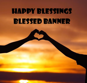 Happy Blessings Banner