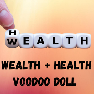 Wealth and Health Luck Voodoo Doll