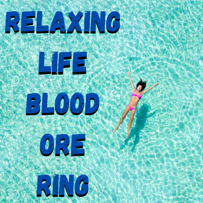 Relaxing Life Blood Ore Ring