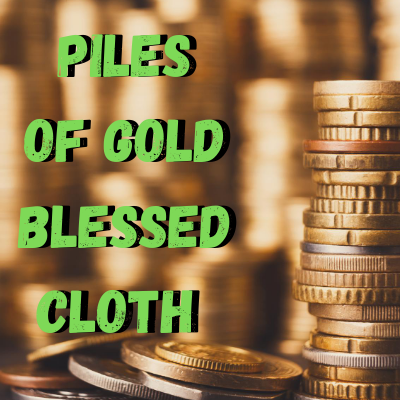 Piles of Gold Blessed Banner