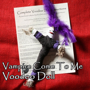Vampire Come To Me Voodoo Doll