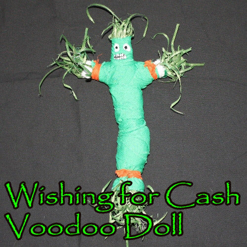 Wishing For Cash Money Voodoo Doll