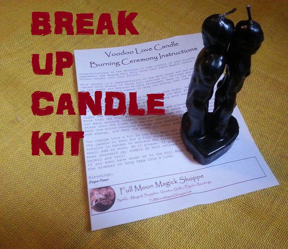 Break Up Candle Spell Kit