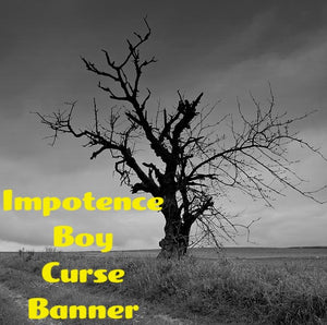 Impotence Boy Curse Banner