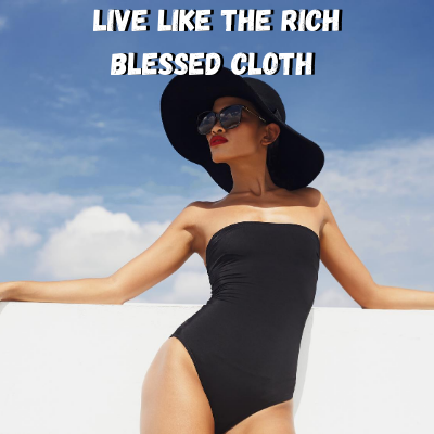 Live Like The Rich Blessed Banner