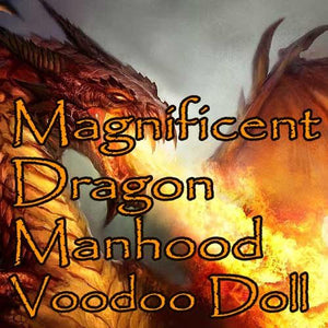 magnificent dragon manhood voodoo doll