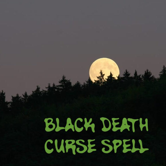 Black Death Curse Spell