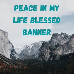 Peace In My Life Banner