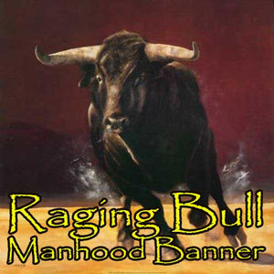 Raging Bull Blessed Banner