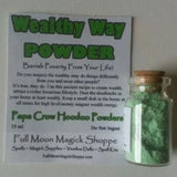 Wealthy Way Hoodoo Powder draws money to you the same secret way rich people use it