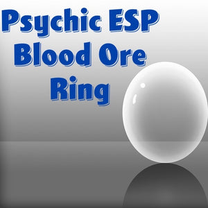 Psychic ESP Voodoo Spell Blood Ore Ring