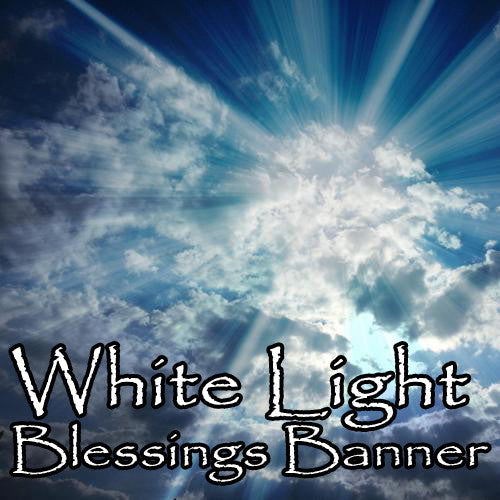 White Light Voodoo Blessings Banner